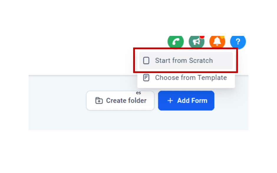 create GoHighLevel email form - form