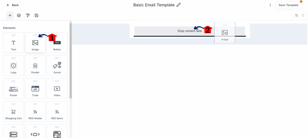 create email template image