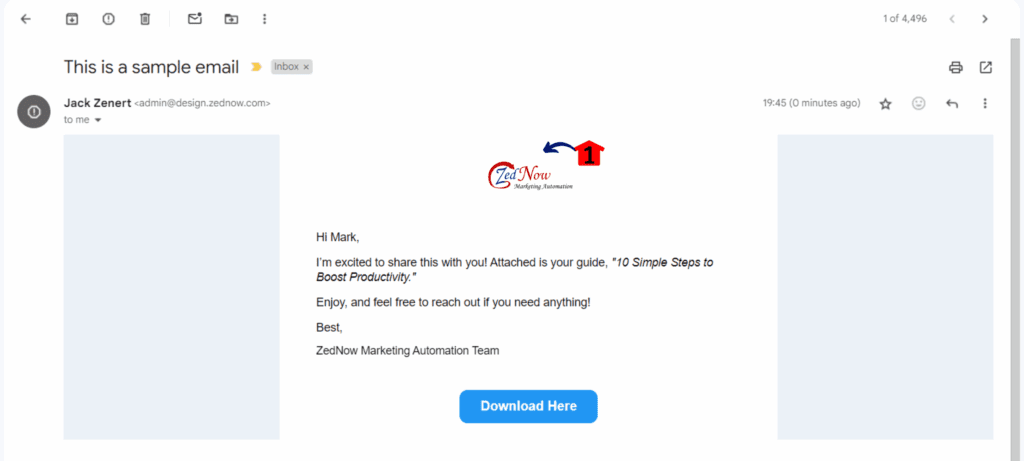 Creating an email template in GoHighLevel design editor