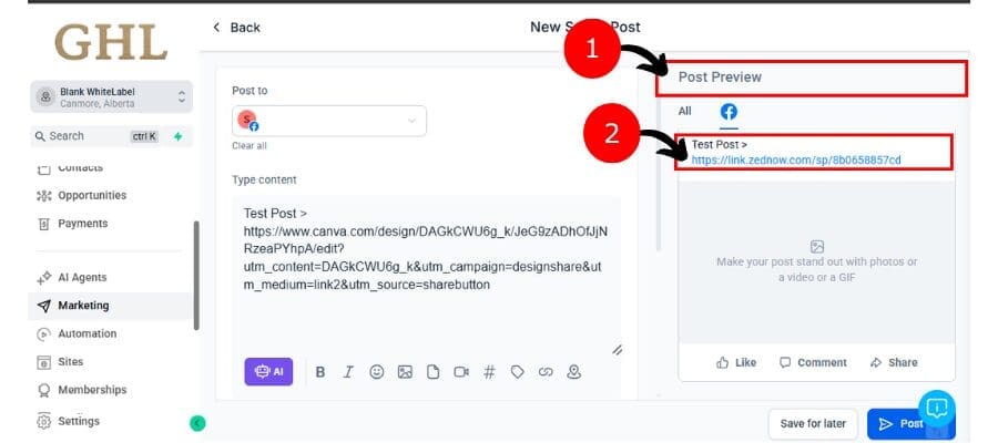 ghl-link-shortener