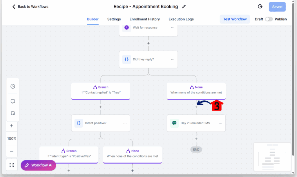 ghl Remove From Workflow - Add action