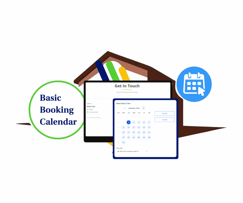 Creating and embeding basic booking calendar in GoHighLevel
