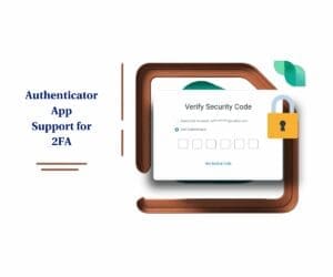 Authenticator App Setup feature