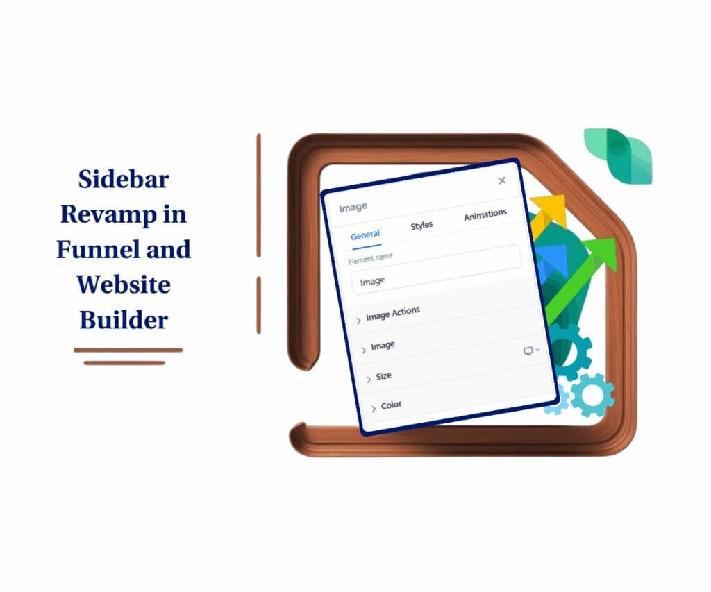 GoHighLevel Builder Sidebar Update