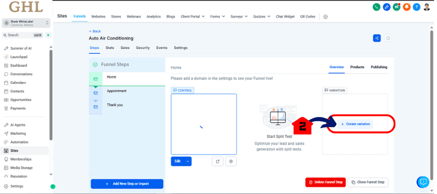 GHL Funnel A/B Testing Guide