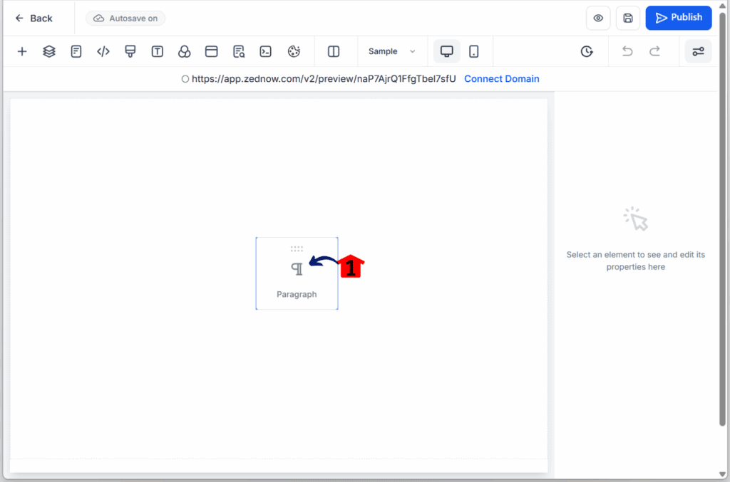 Adding an element for responsive page design