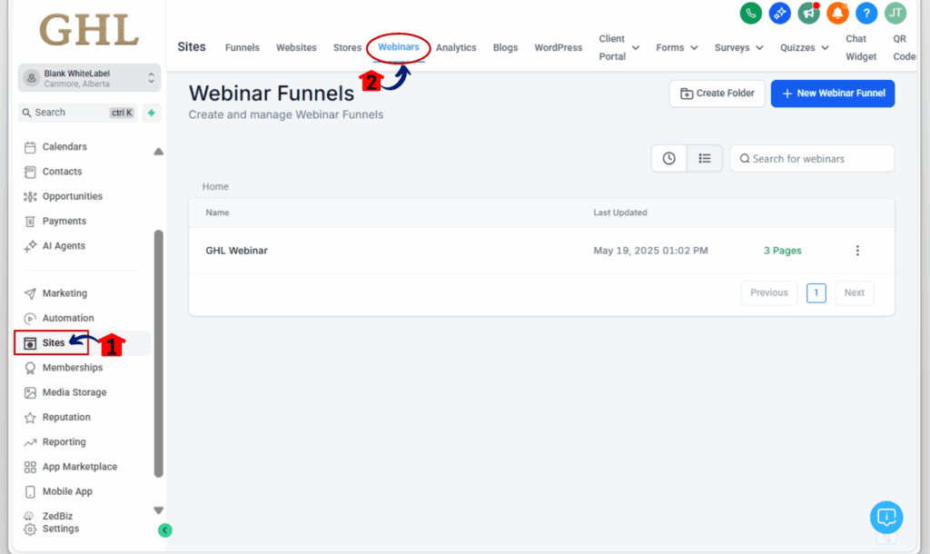 webinar templates