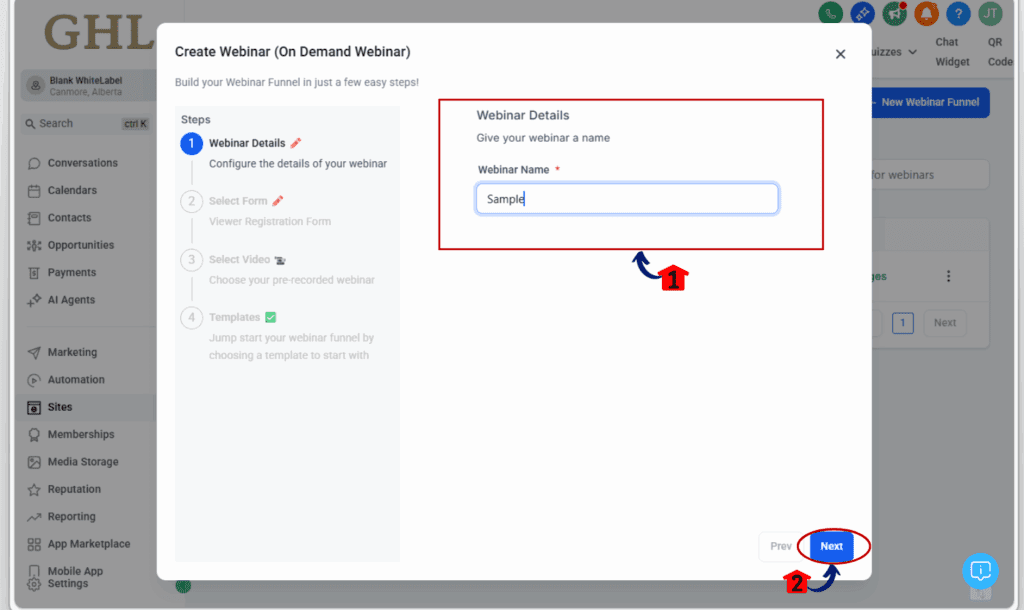 webinar templates