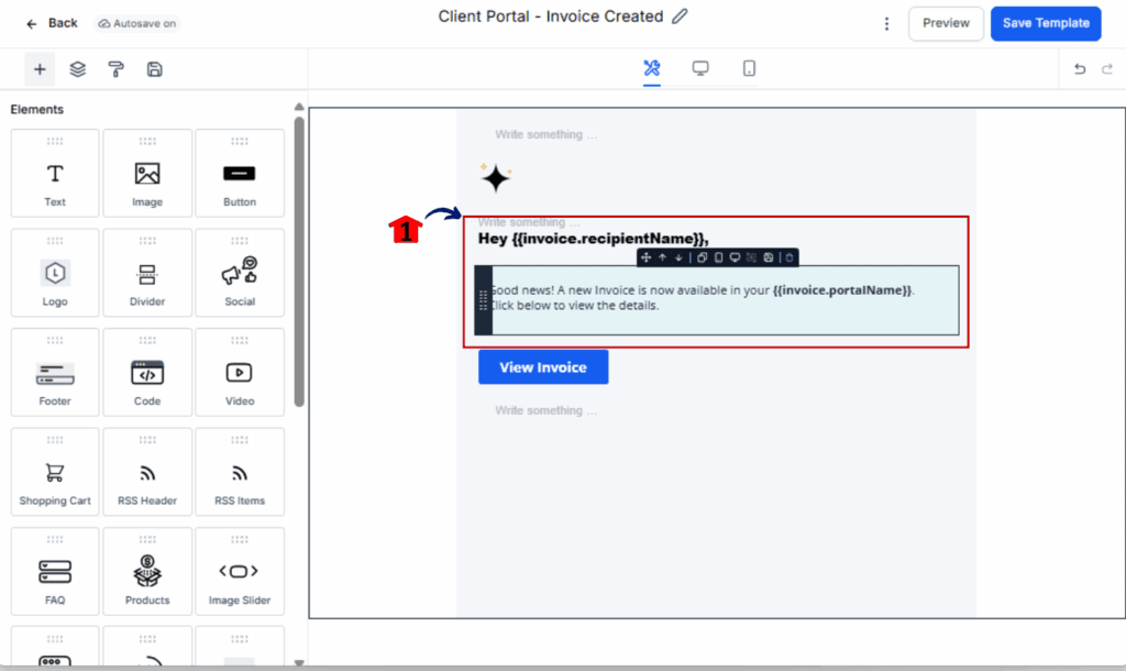 email conditional logic - Add a Section or Text Block