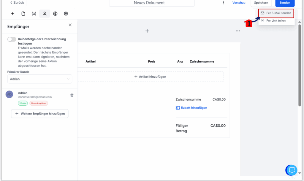xample of multilingual documents showing translated product list headers