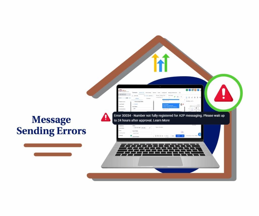 GHL New Message Sending Errors