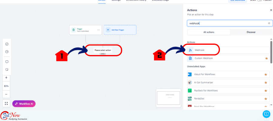 Ghl Webhook automation