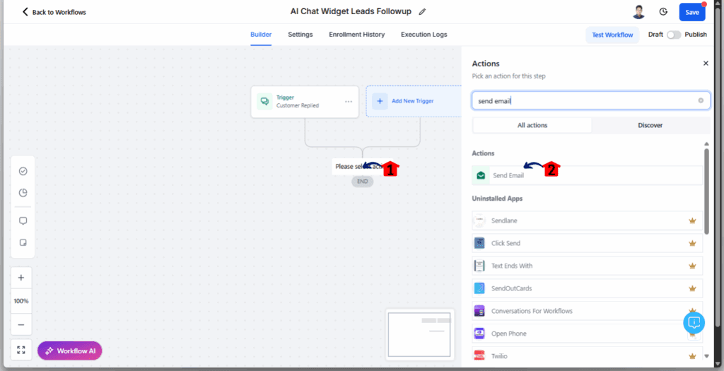 main-guide-ai-chat-widget-16 AI Chat Widget - Add the First Follow-Up Email