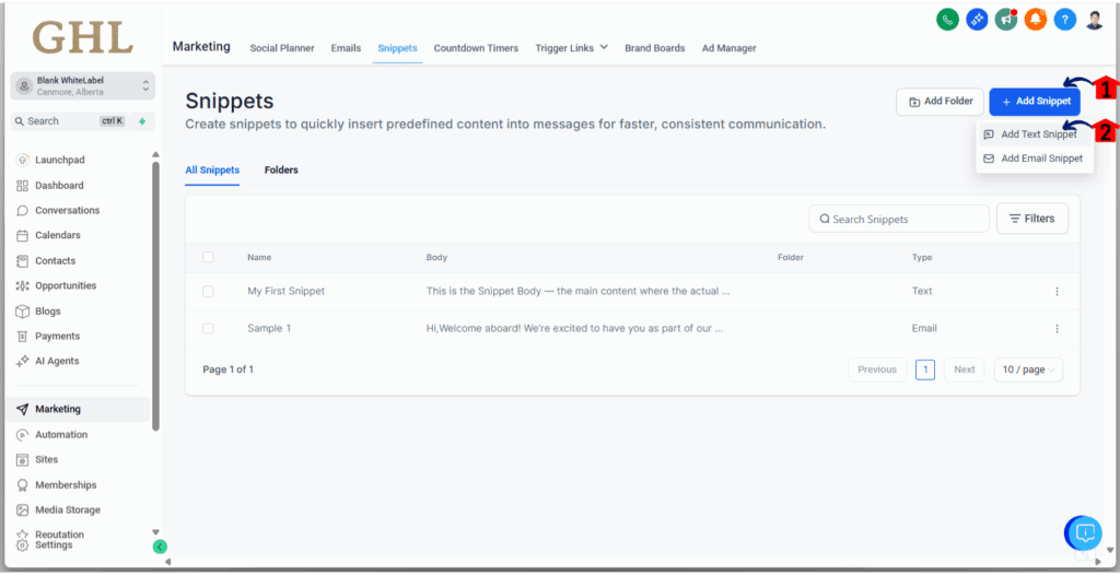 ghl-sms-document-sending (6) Send Documents using SMS - Create a New SMS Snippet