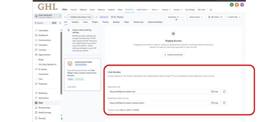ghl-edit-wordpress-name ghl wordpress Management