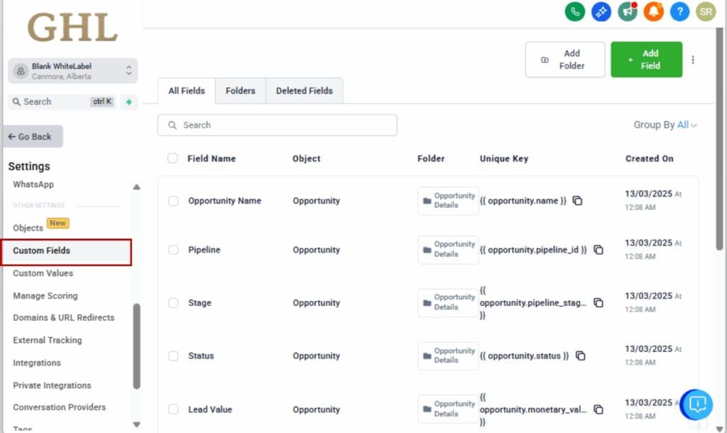 How to Use Unique Custom Fields