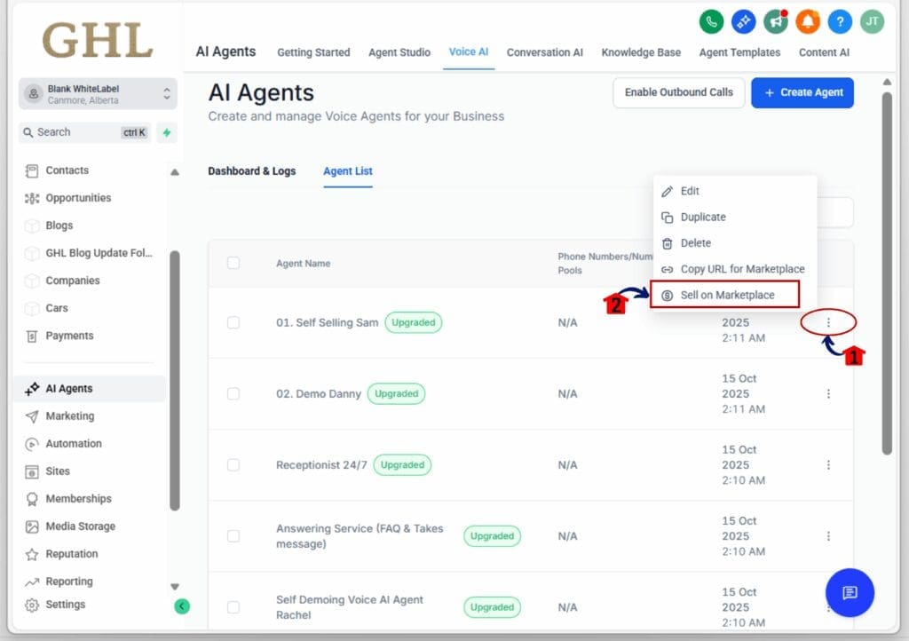 developer onboarding - marketplace