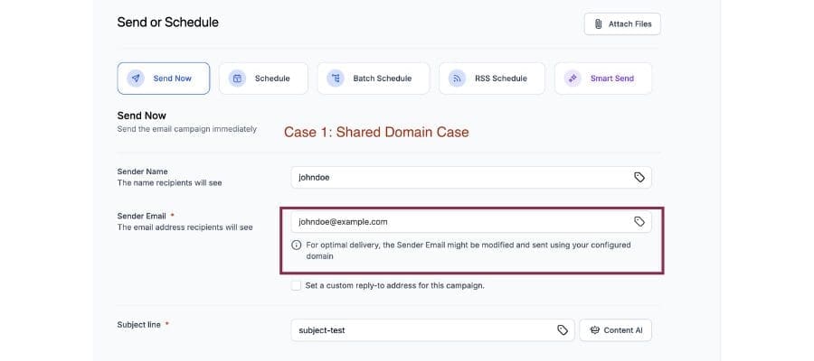 ghl email Shared Domains