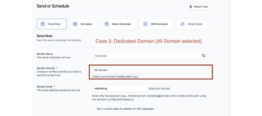ghl multiple email domain