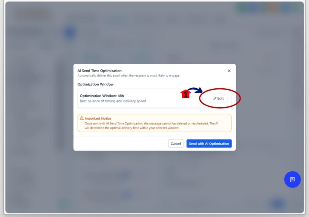 send time optimization - set