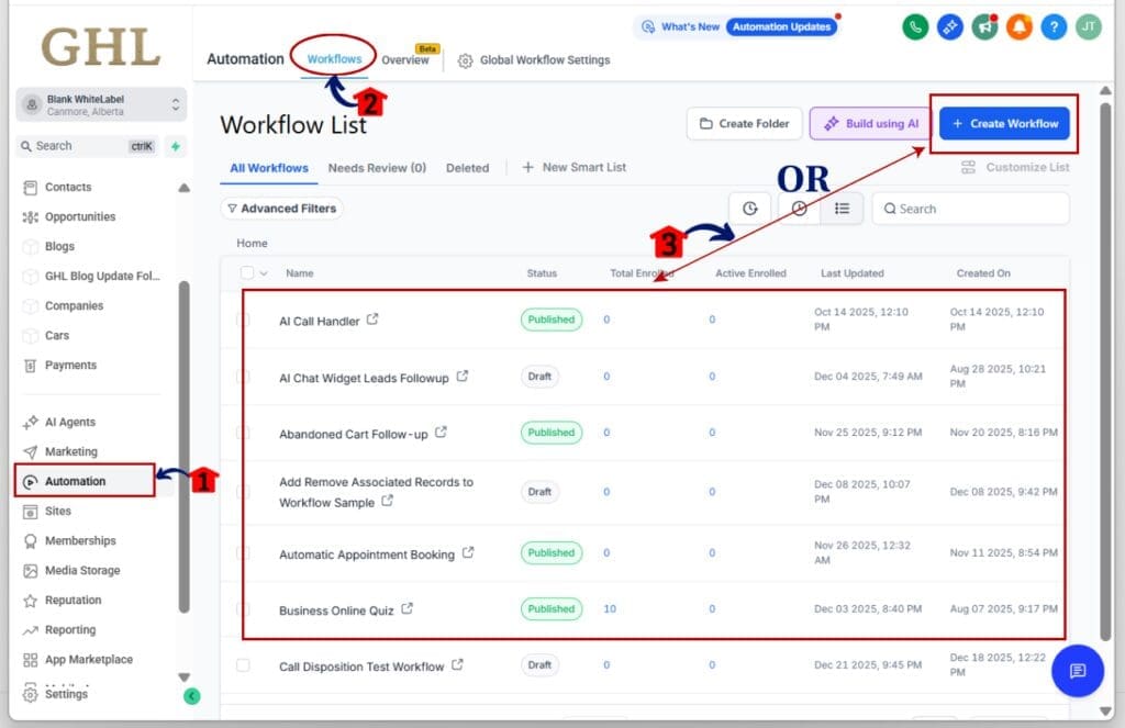 how to use ai workflow actions