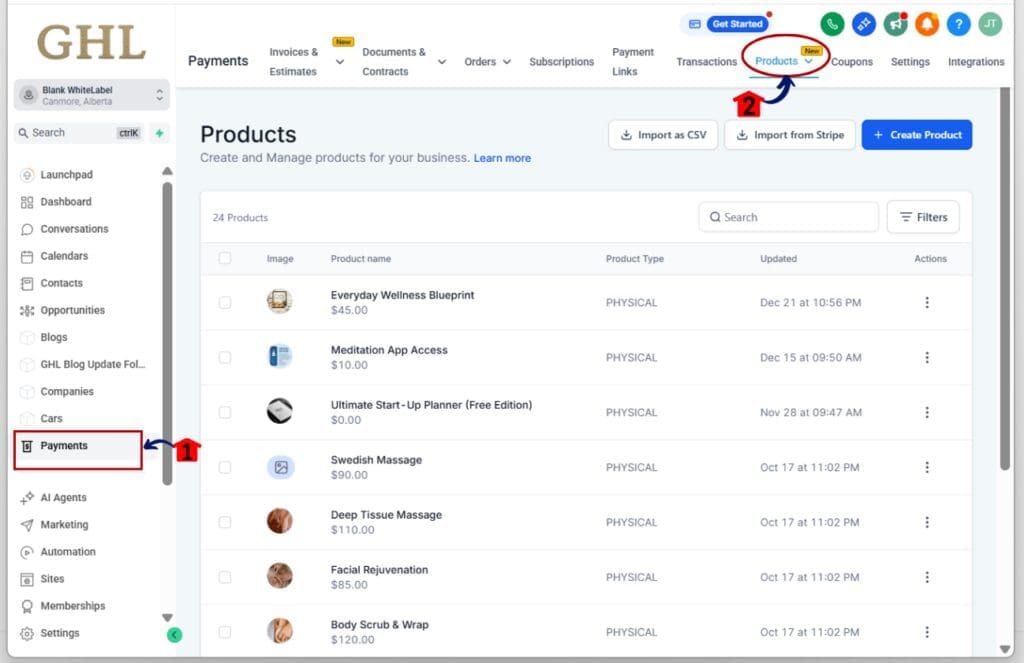 how to use saas plan labels