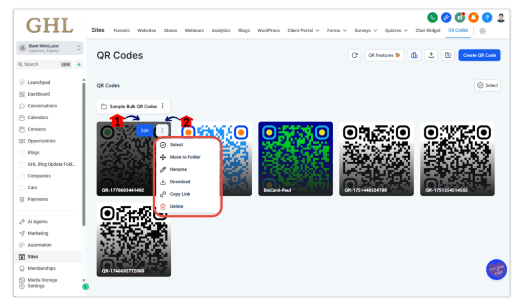 ghl-create-qr-code-5 Managing QR Codes created