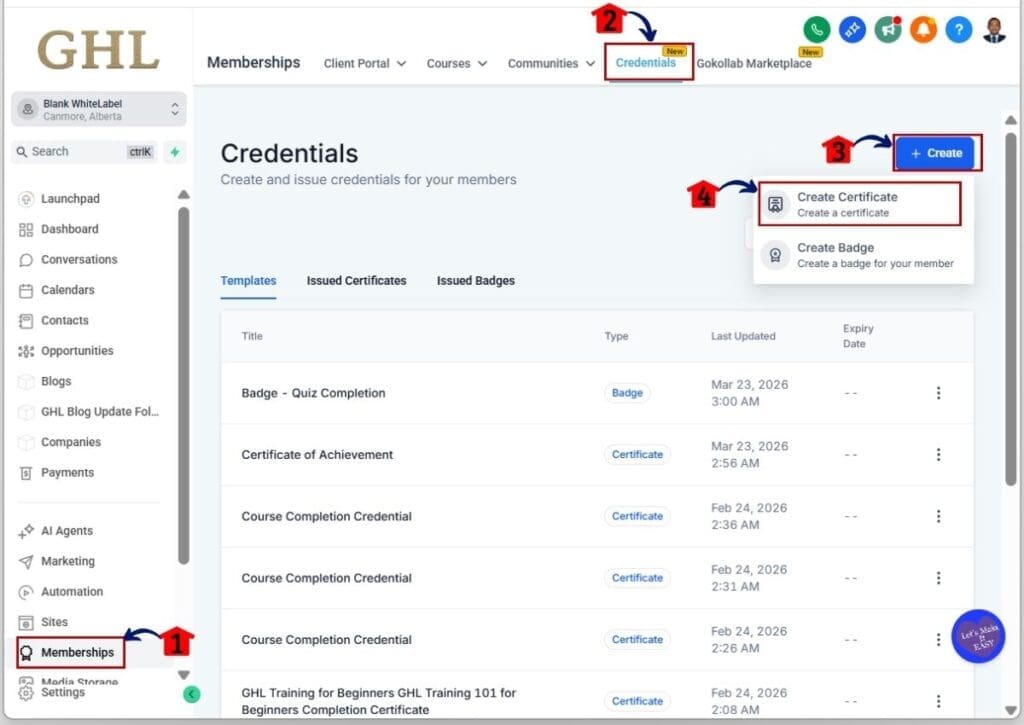 How to Use Course Certificates and Badges