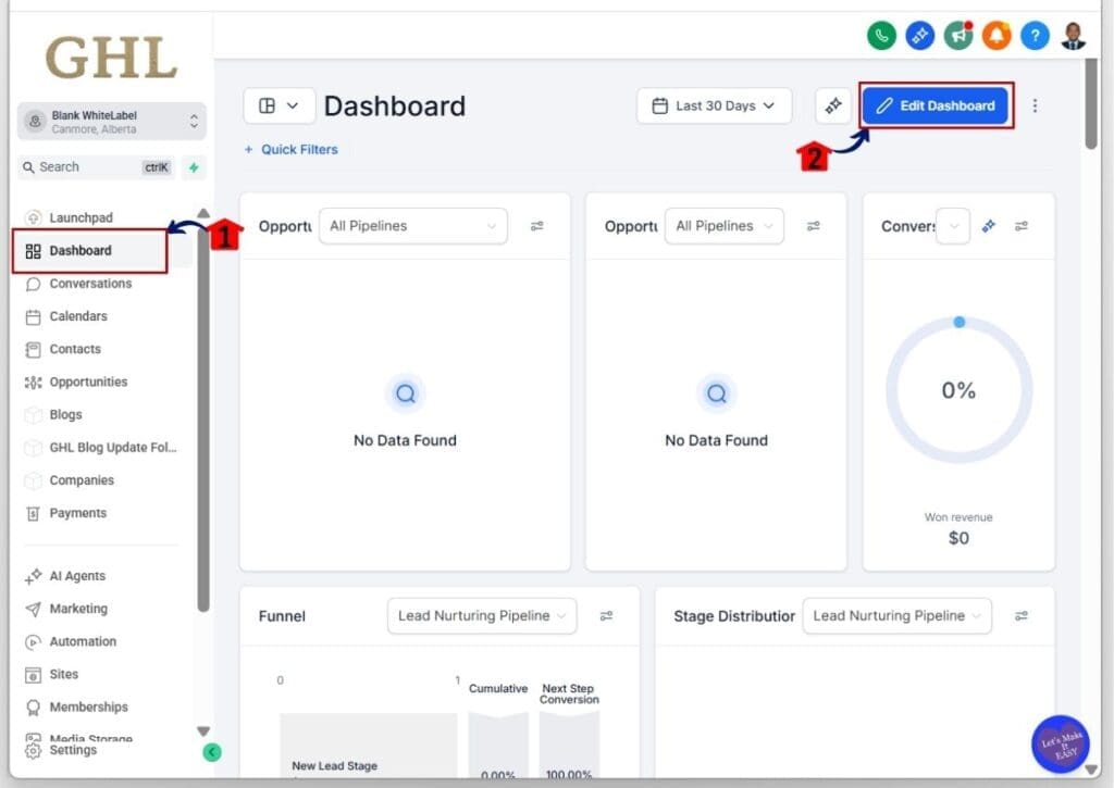 How to Customize Dashboard Widgets