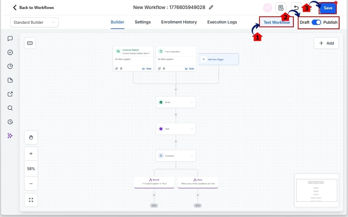 GoHighLevel AI Builder Errors
 - Test and Activate the Workflow with Confidence