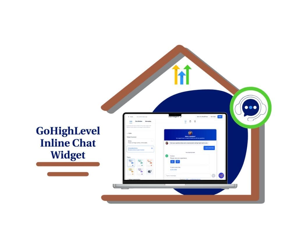 inline chat widget