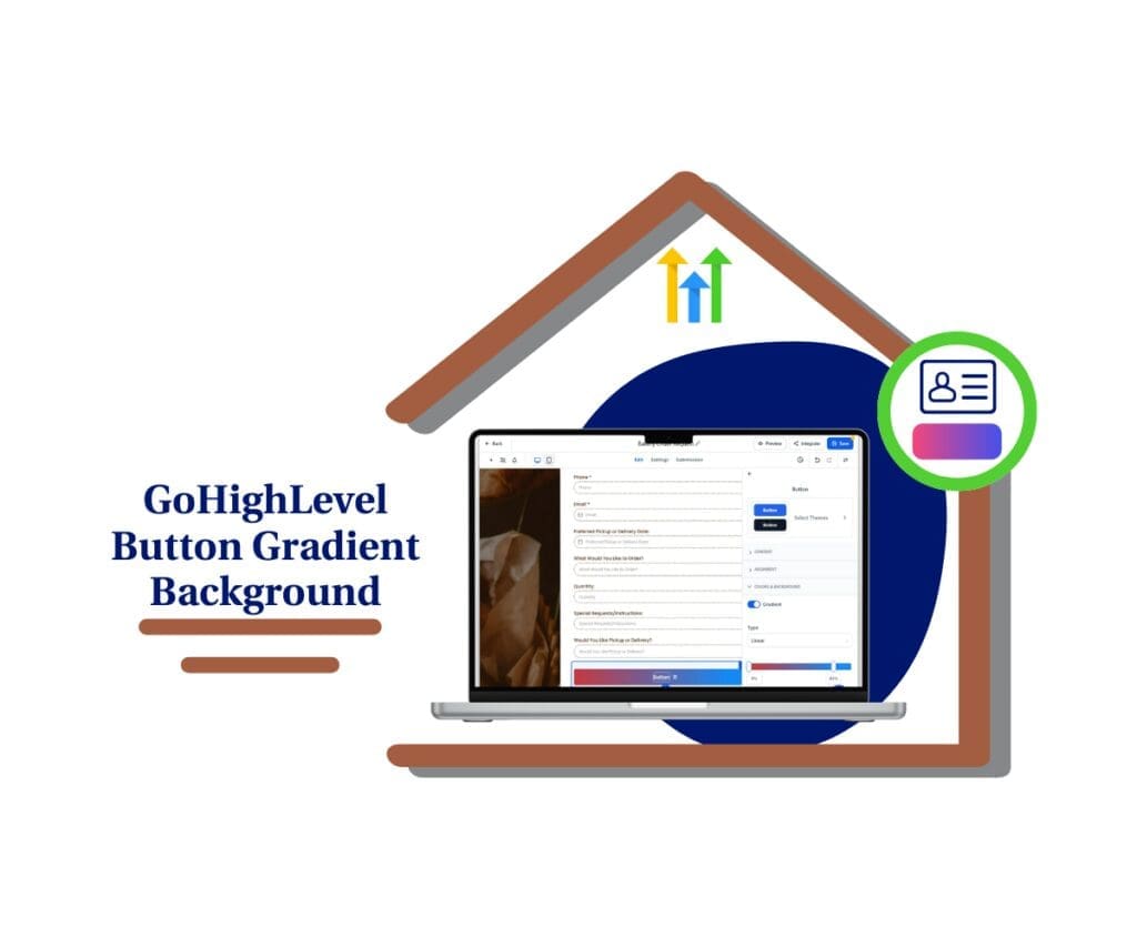 ghl button gradient background