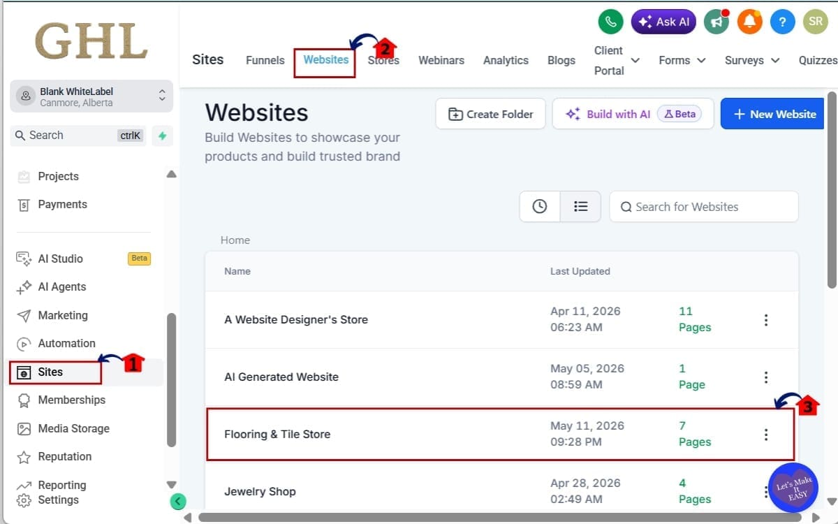 How to Use Store Builder Elements in GHL