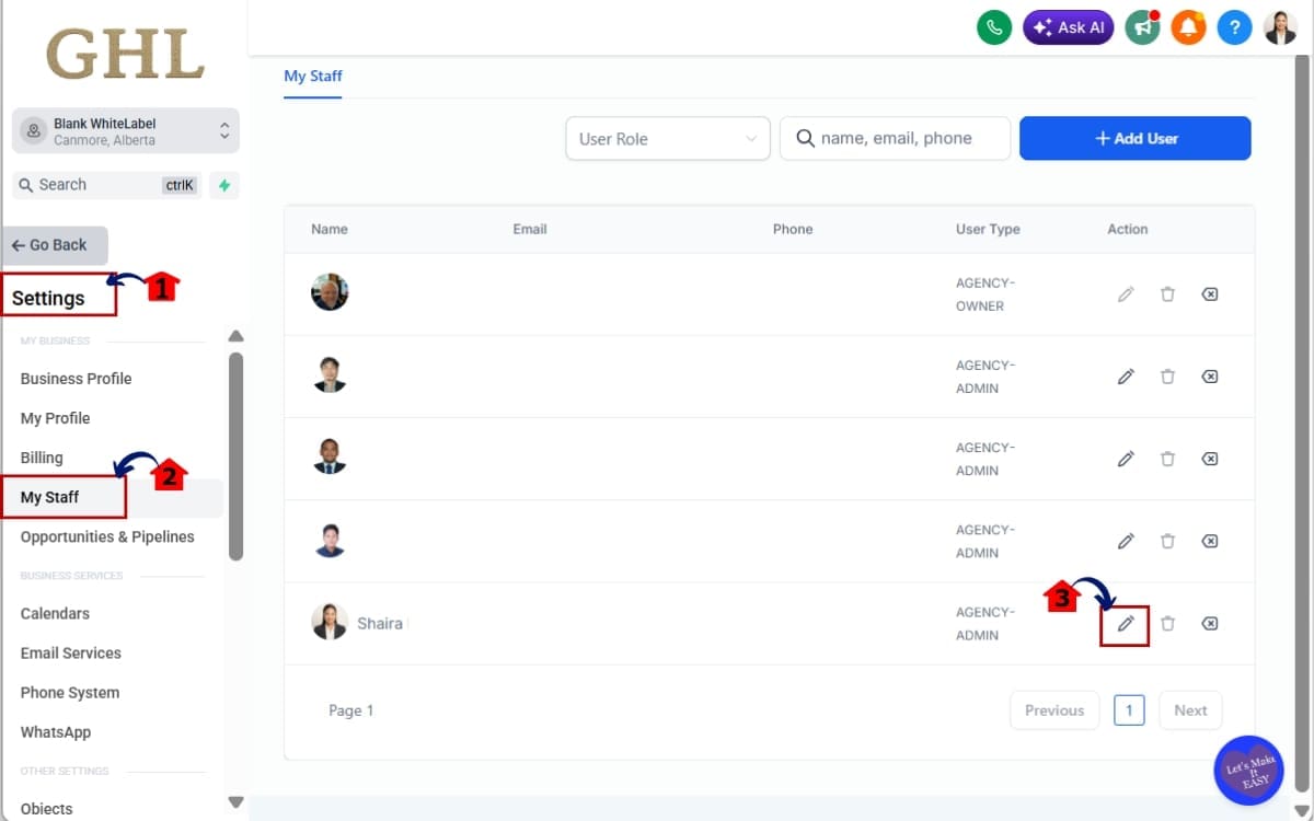 How to Set Up AI Studio Permissions in GHL