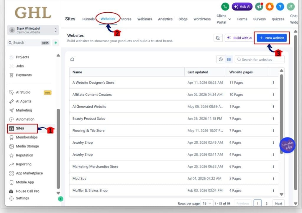 how to use ghl client campaign assets