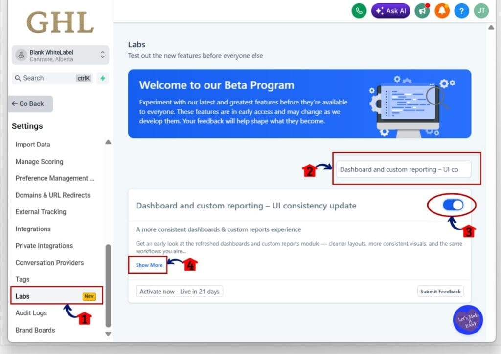dashboard-reports-step02 ghl dashboard reports - labs