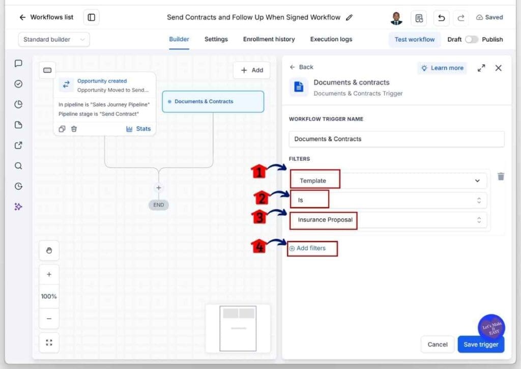 ghl-client-contract-automation-document-template GHL Client Contract Automation - Set Template as the First Filter