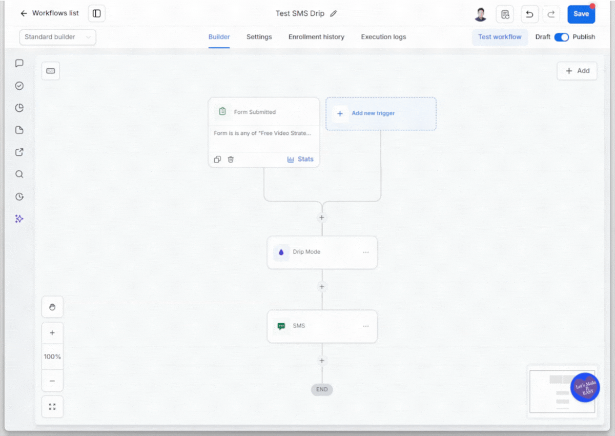 Lead Response AI in Workflows