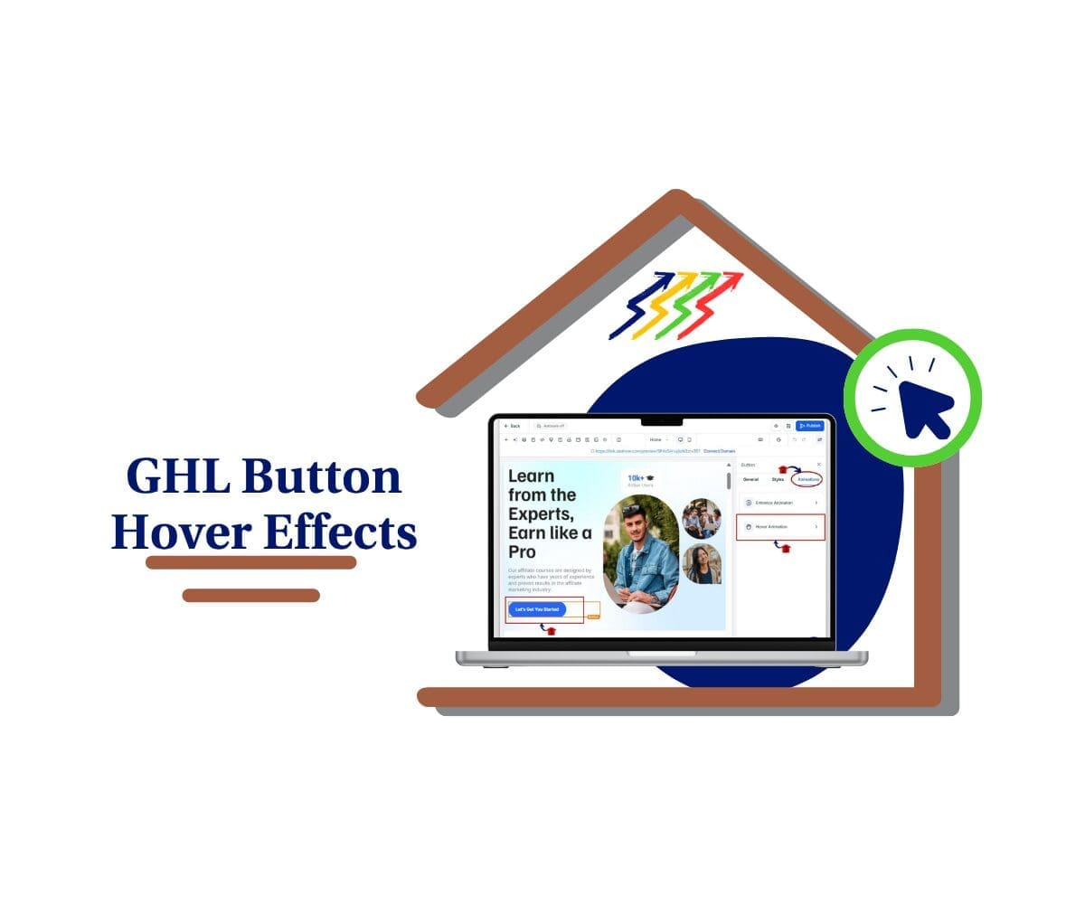 ghl button hover effects