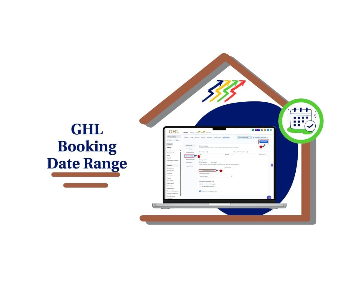 ghl booking date range