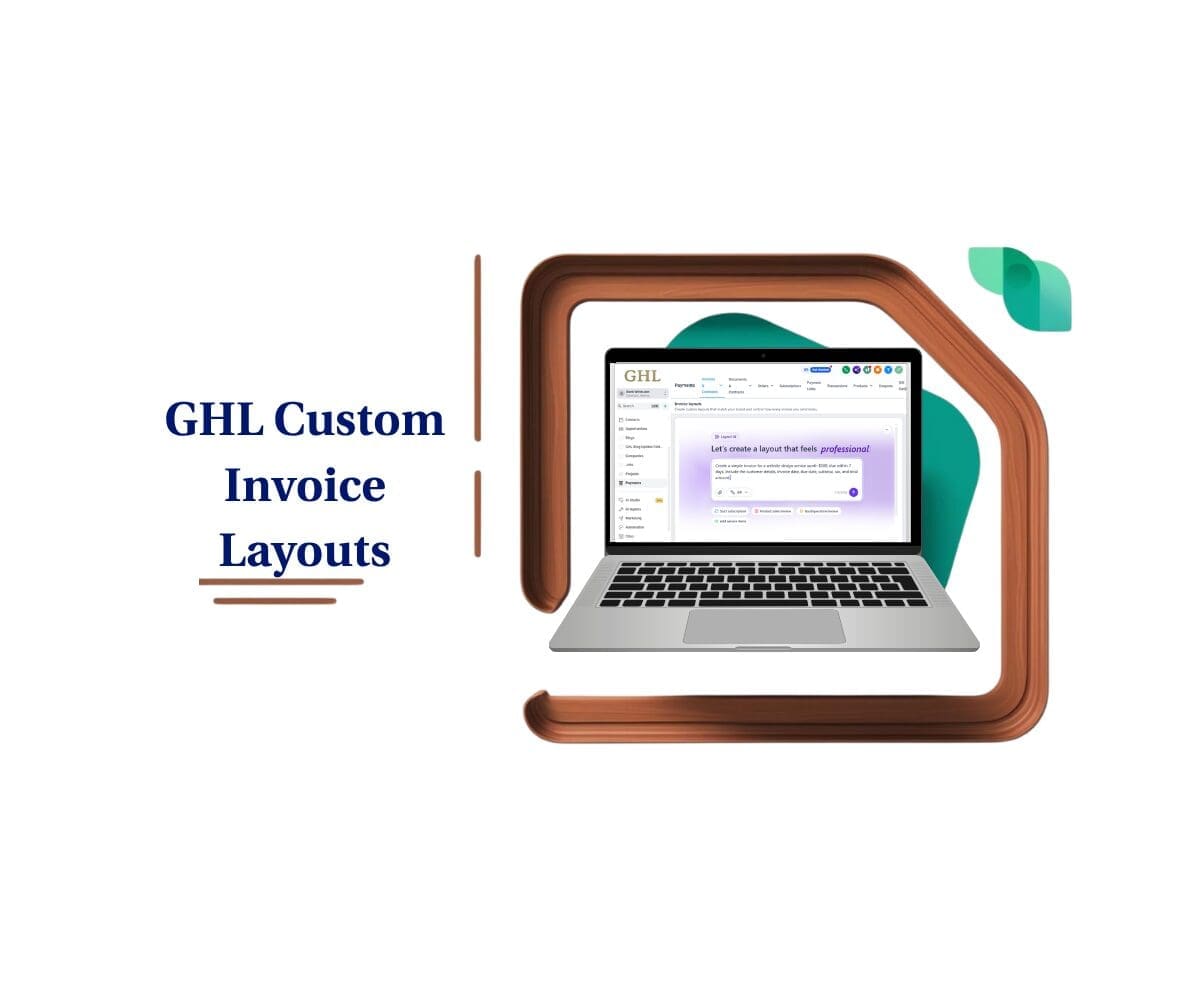 ghl custom invoice layouts