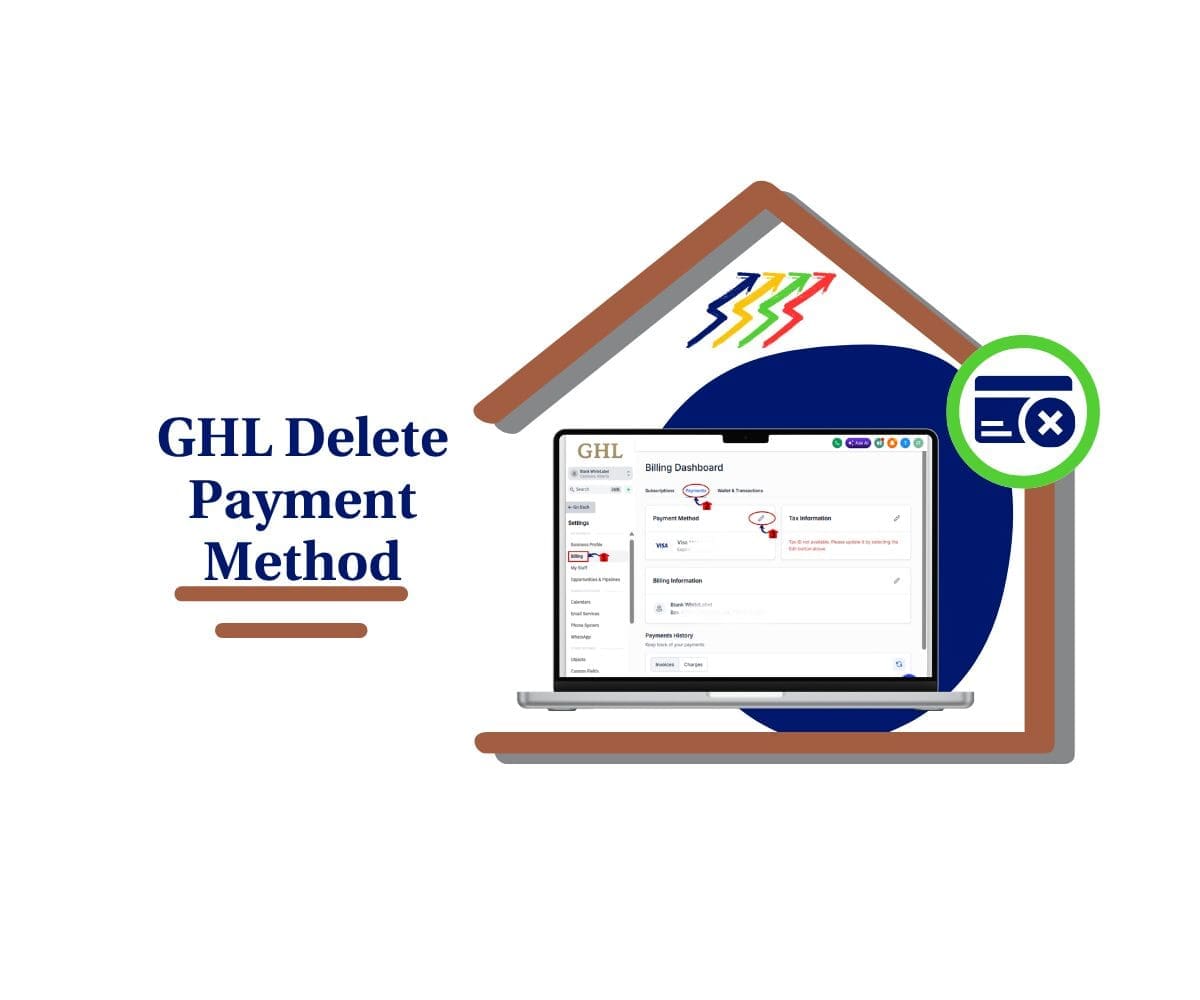 ghl delete payment method