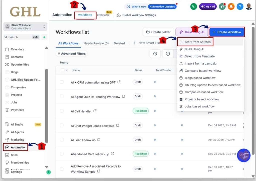 Build Your Trial Email Sequence in GHL