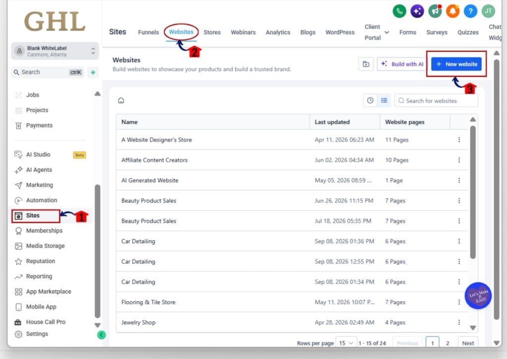 template-update-step01 how to use ghl template update