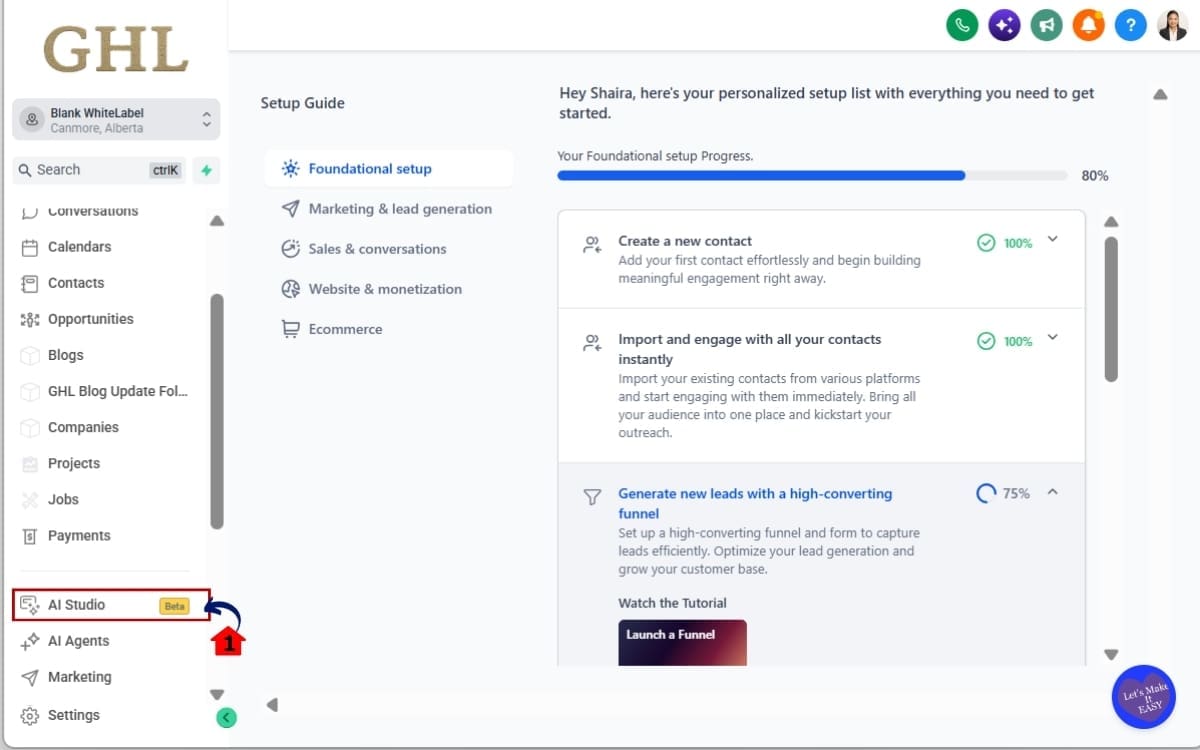 How to Configure AI Studio Access