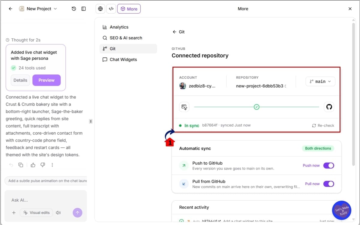 GoHighLevel AI Studio GitHub - Connect Your GitHub Account
