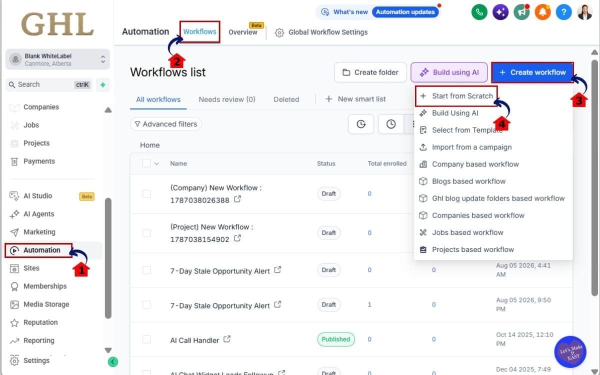 How to Automate Internal Comments in GHL