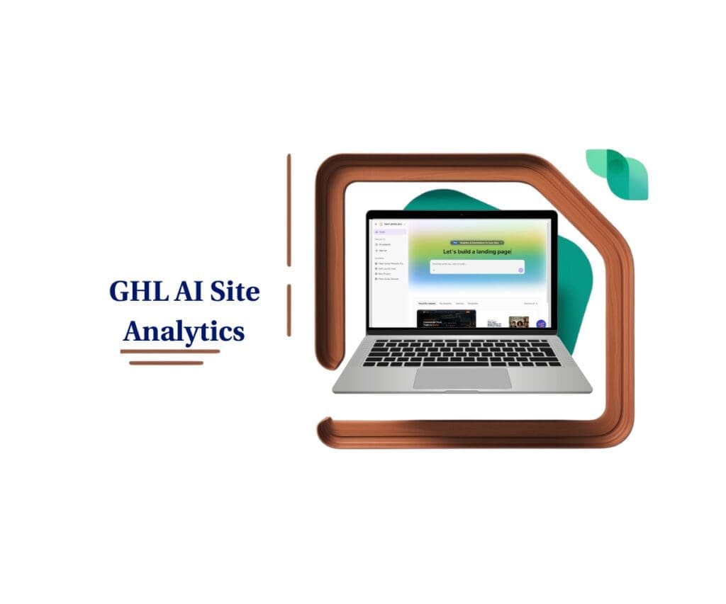 ghl ai site analytics