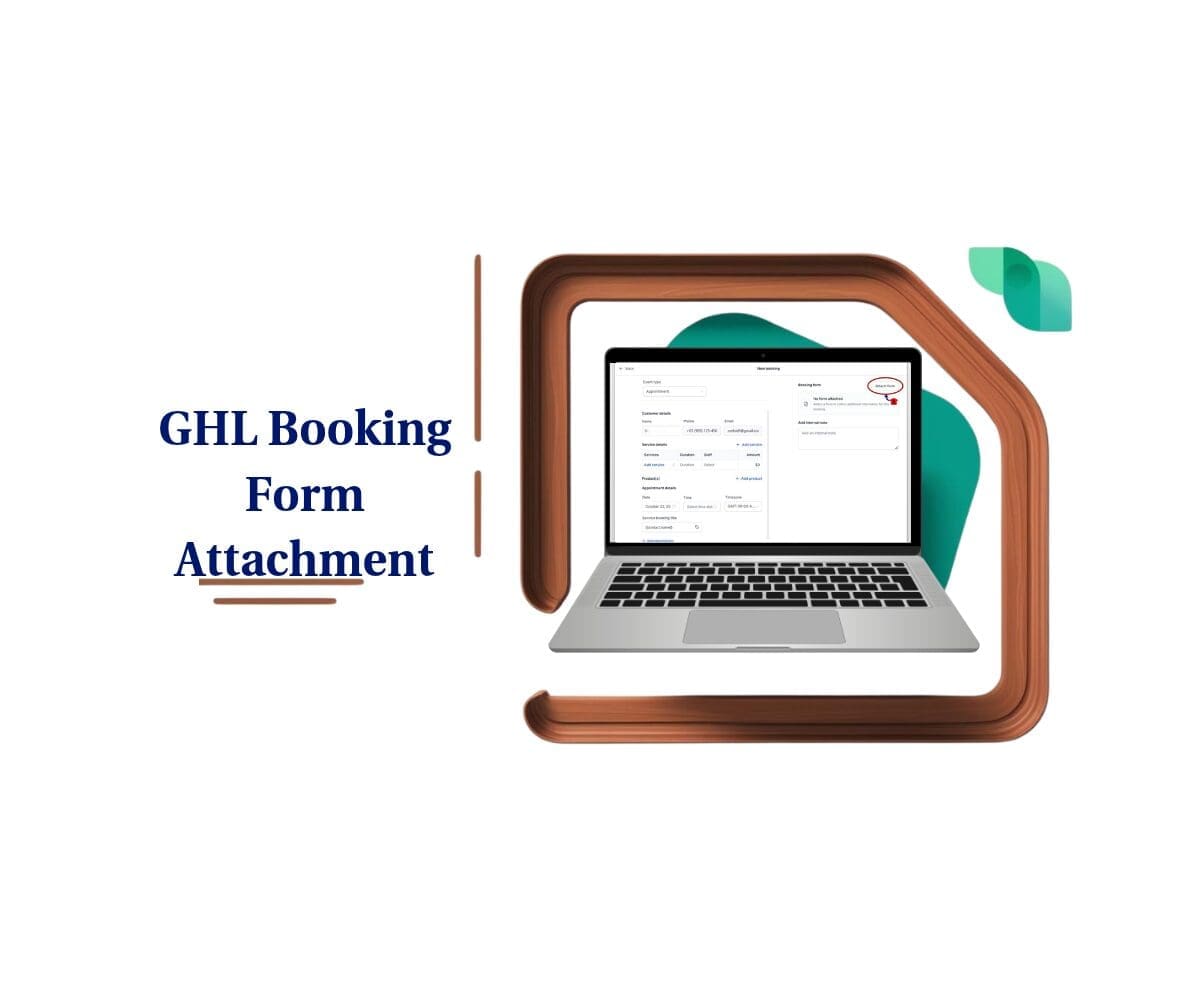 ghl booking form attachment