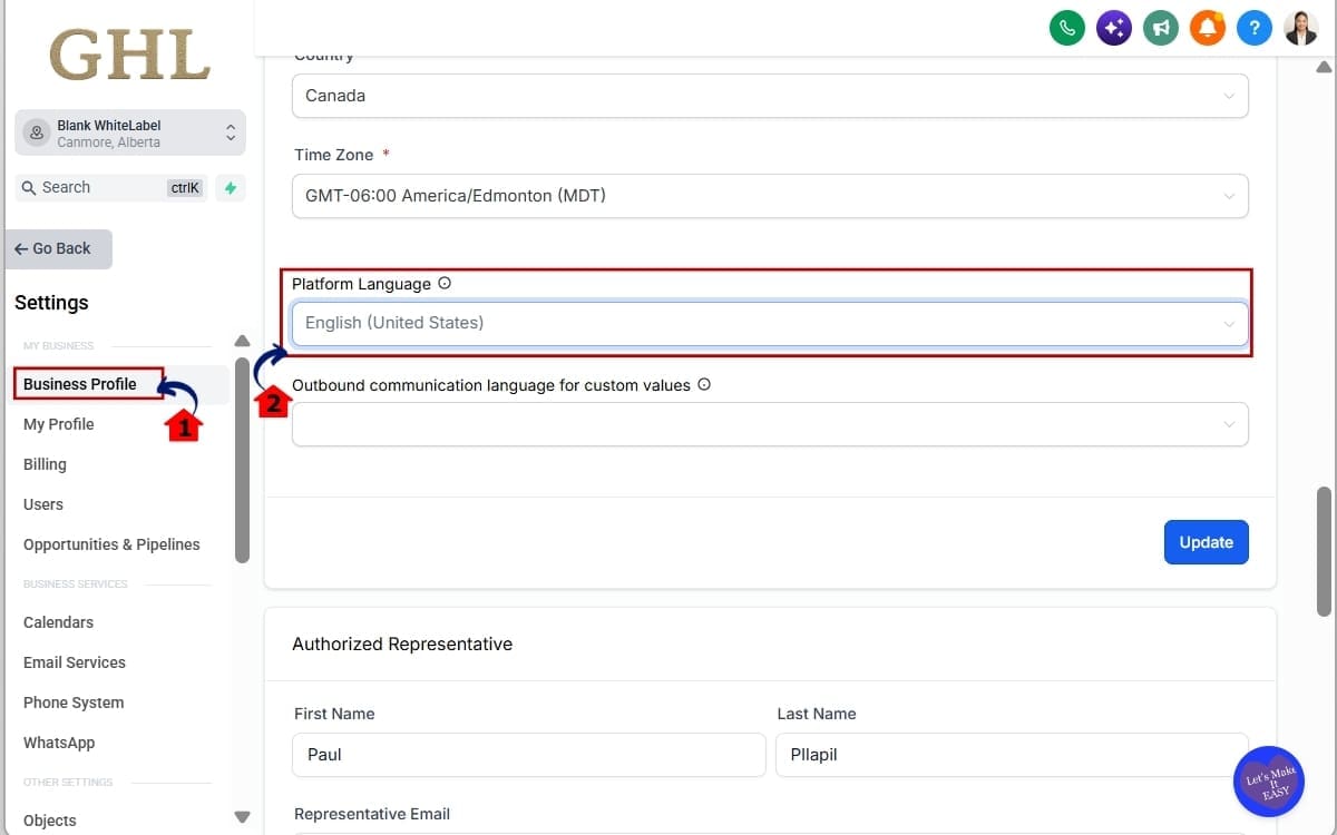 How to Use Localized Notification Templates in GHL